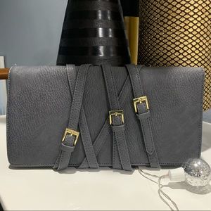 BCBG Generation Gray Clutch